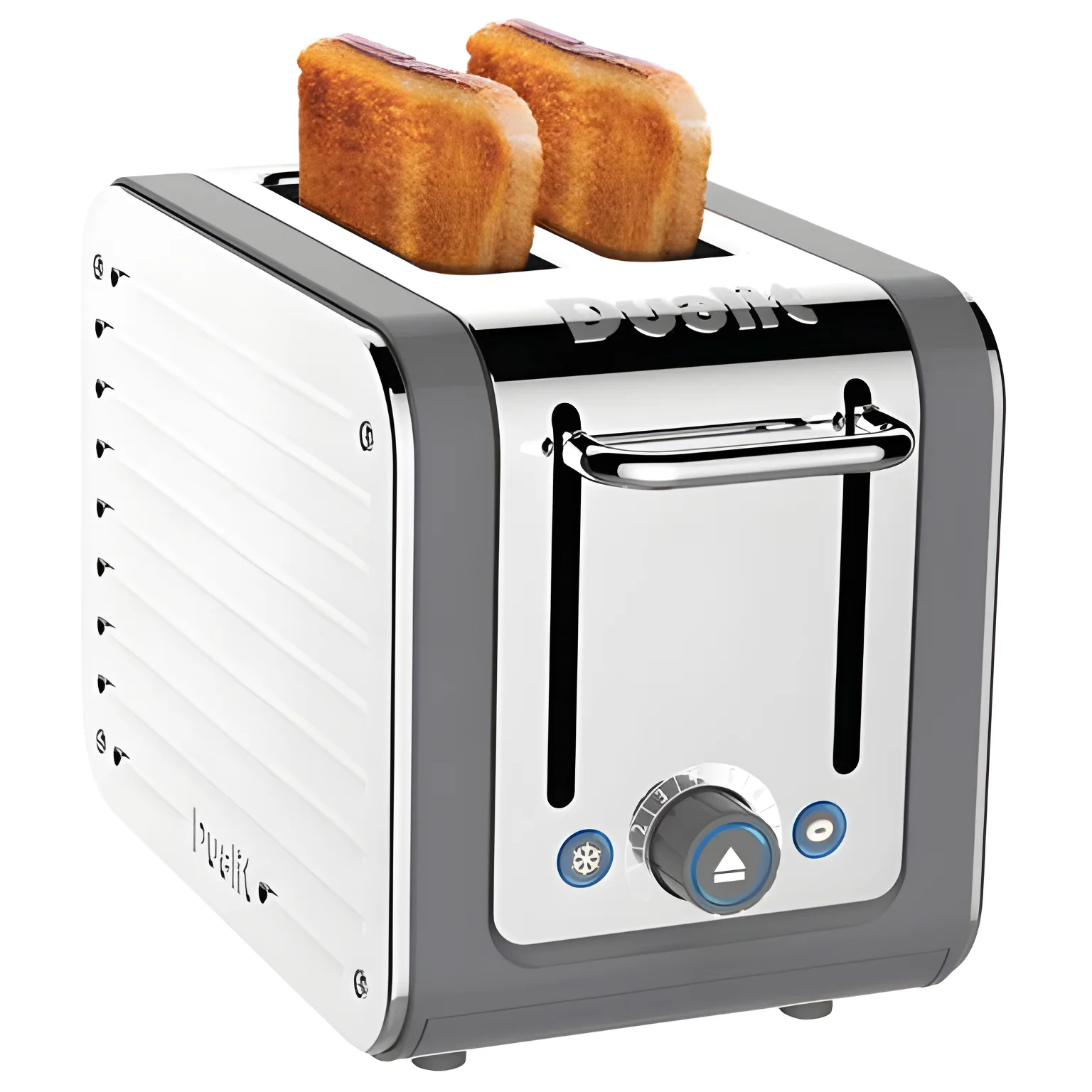 Dualit DA2526 - Grey 2 Slice Toaster - Peek & Pop® - 1200W - Image 4