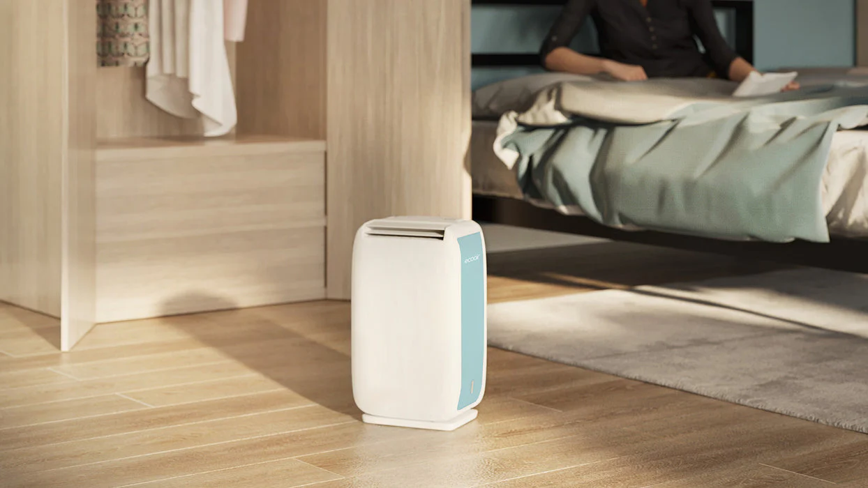 EcoAir DD1 Mini - White 6L Dehumidifier - Electronic Control - 4-in-1 Filter - Image 2
