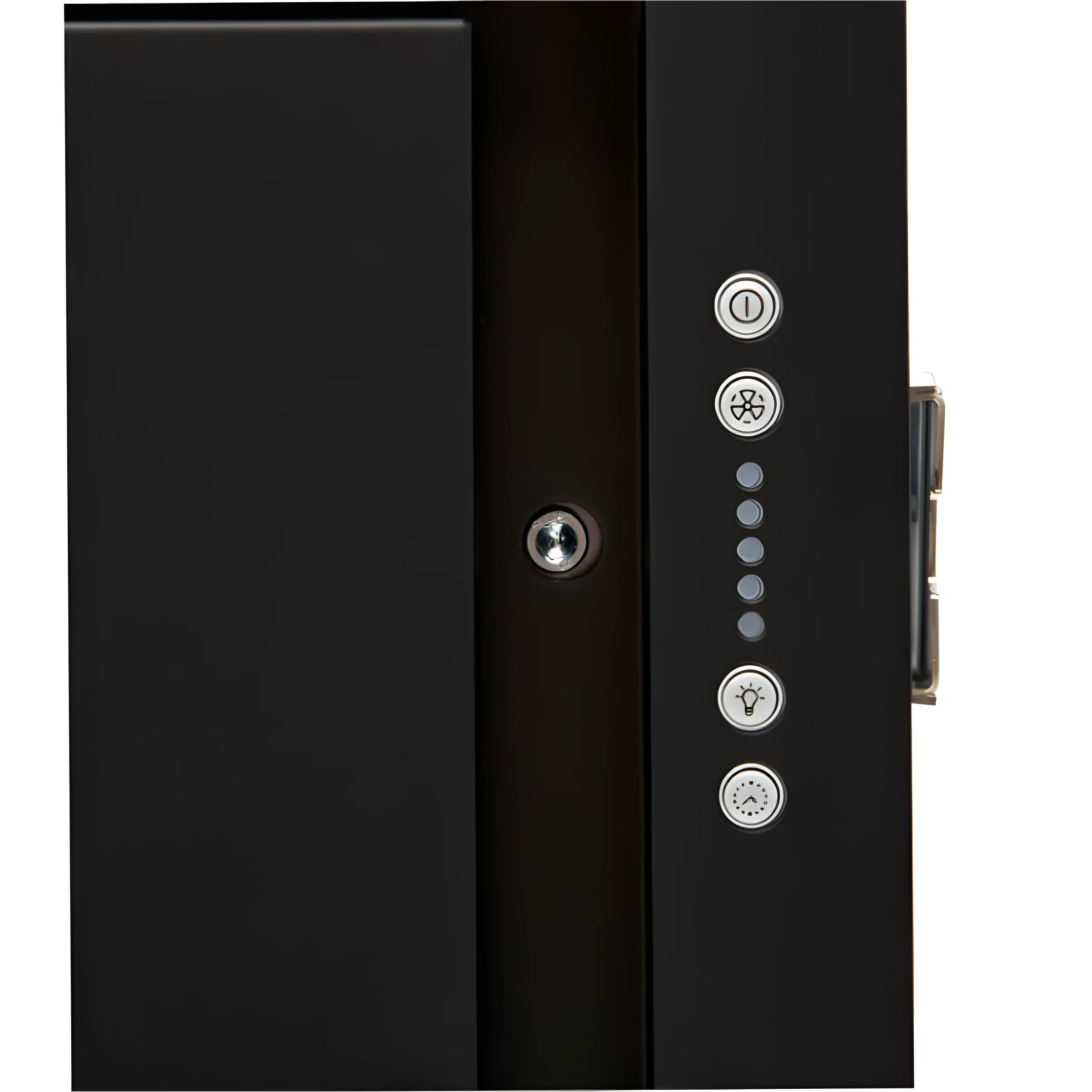 Elica LANE-60-BLK - Black Canopy Extractor Hood - B energy - Image 4