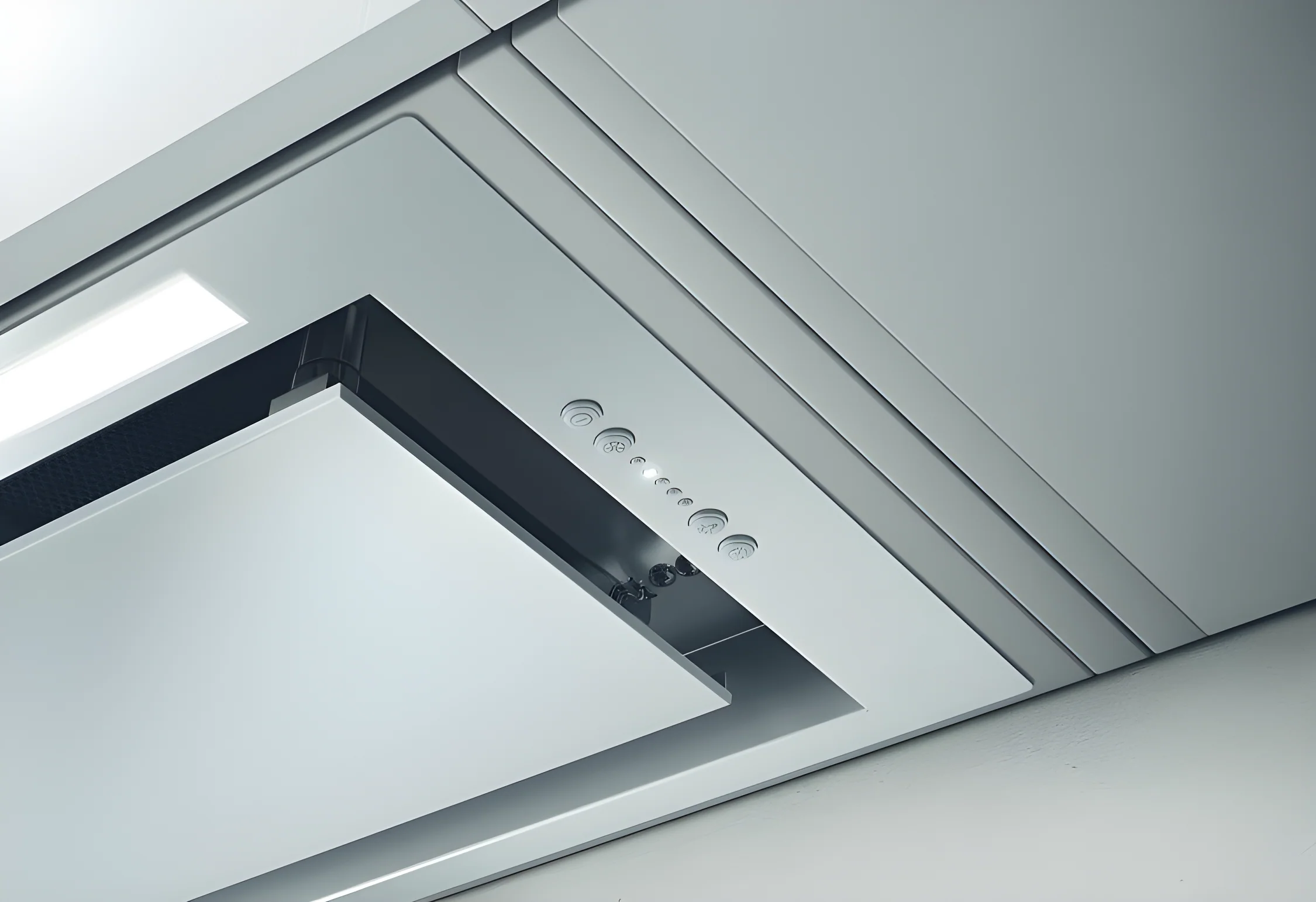Elica LANE-80-SS - Stainless steel Canopy Extractor Hood - B energy - Image 2