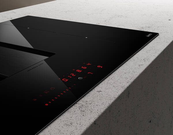 Elica NT-ALPHA-B-60BA - Black 60cm Venting Induction Hob - 4 Zones - A Energy Rating - Image 2