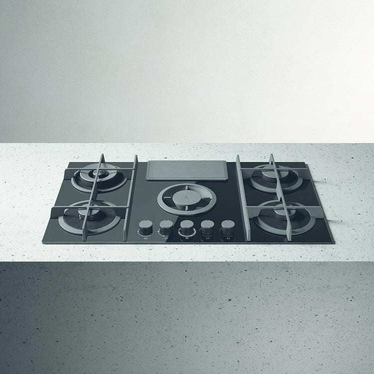 Elica NT-FLAME-BLK-RC - Black 4 Zone Venting Hob - A energy - Image 6