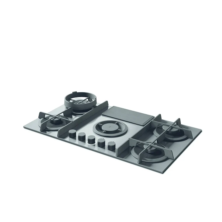 Elica NT-FLAME-GR-RC - Grey 4 Zone Venting Hob - A energy - Image 3