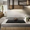Elica NT-LIBRA-BLK-RC - Black 83cm Induction Hob - Integrated Extraction - 4 Cooking Zones - Image 3