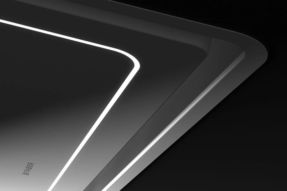 Faber In-Light EV8P X A52 KL - Stainless Steel 50cm Canopy Hood - 635 m³/h Extraction Rate - A Energy Rating - Image 3