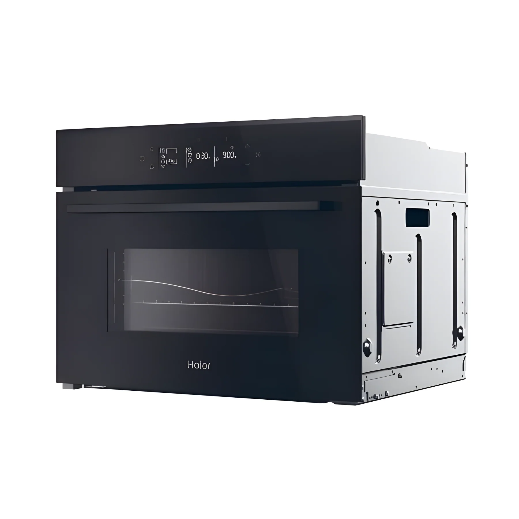 Haier H4MWID29G6NQB - Wi-Fi Connected Built-In Combination Microwave Oven with Air Fryer Function, Black - Image 3