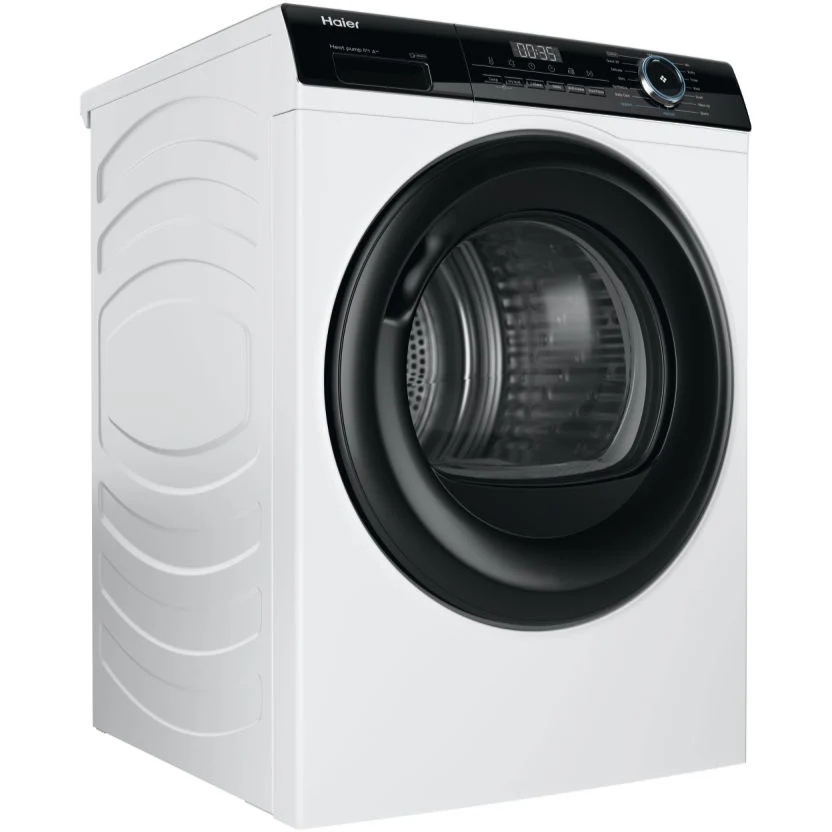 Haier HD80-A2939 - White 8KG Heat Pump Tumble Dryer - D Energy Rating - Image 3
