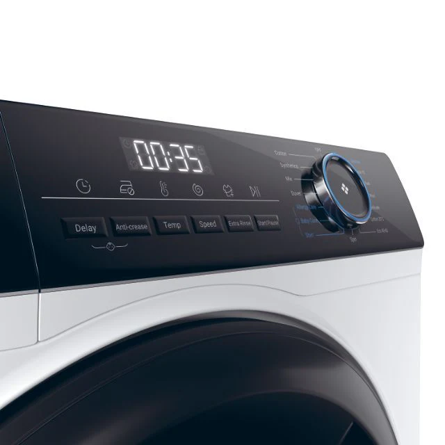 Haier HW100-B14939 - White Freestanding 10KG Washing Machine - 1400 RPM - A energy - Image 3