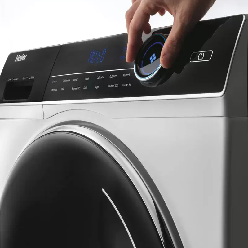 Haier HW120-B14979U1 - White Freestanding 12KG Washing Machine - 1400 RPM - A energy - Image 3