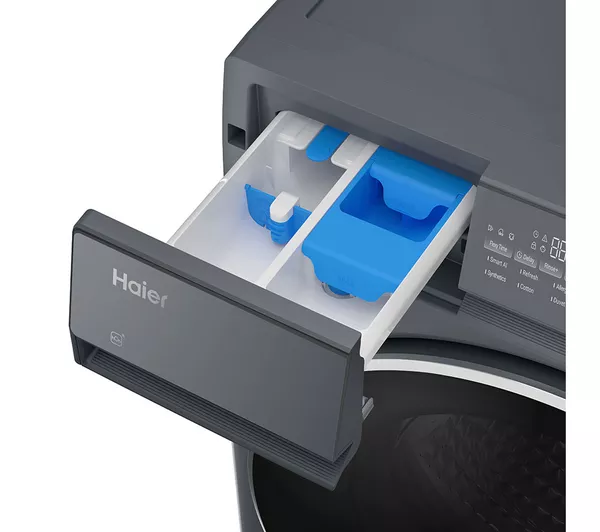 Haier HWD90-B14367GUUK - Graphite 9KG/6KG Washer Dryer - Direct Drive - D Energy - Image 4