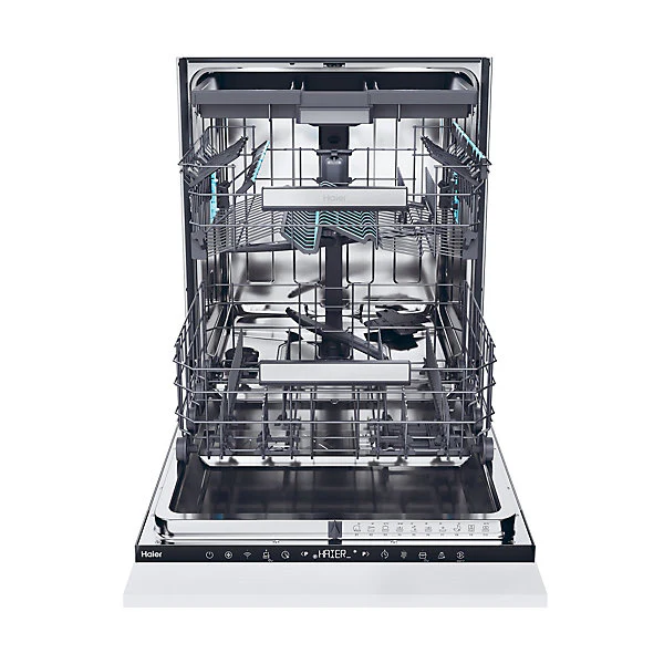 Haier XS 6B0S3FSB-80 - Integrated Dishwasher - Sliding Door Fixing Kit - 16 Place Settings - B Energy Rating - Image 4