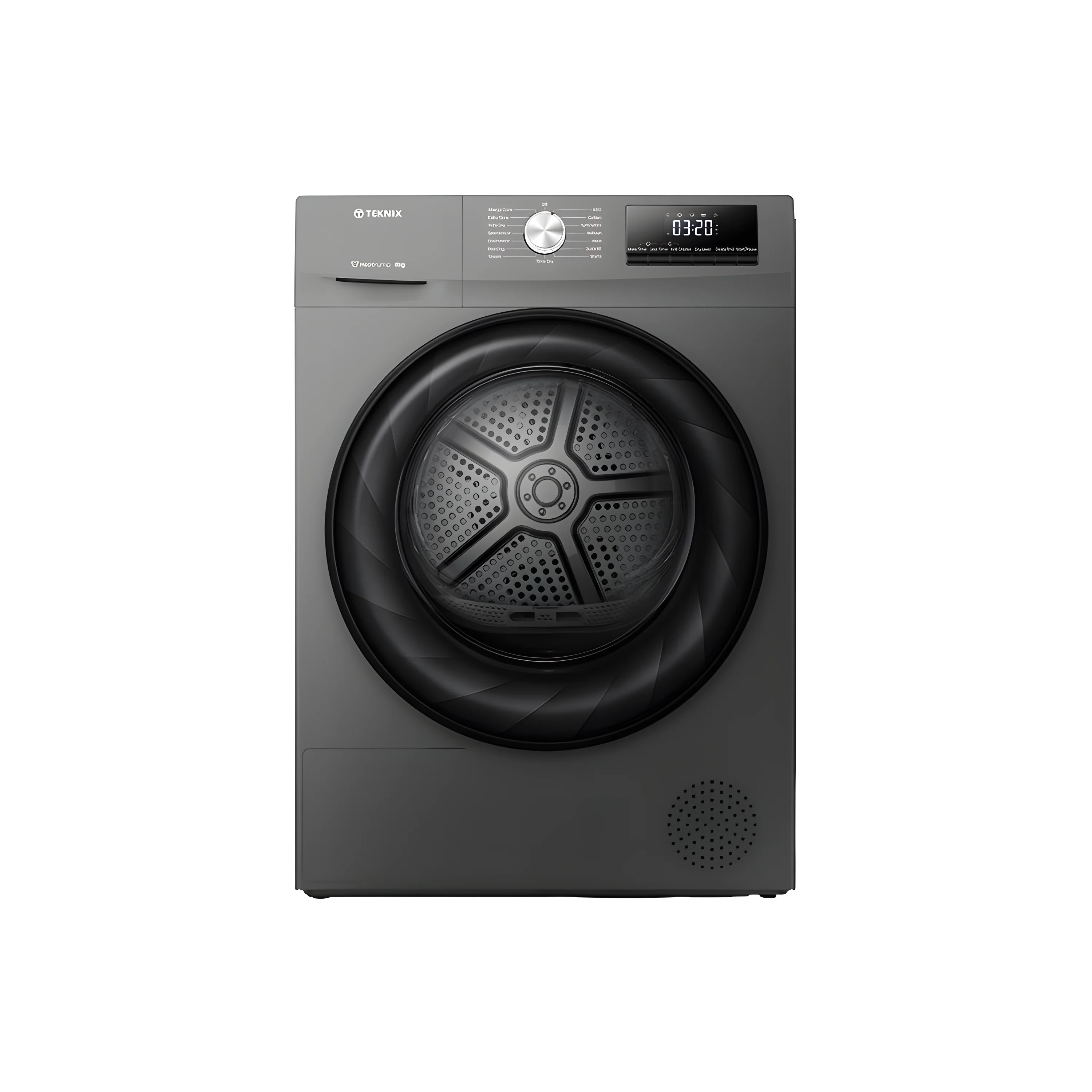 Teknix TKHP8HS - Titanium 8KG Heat Pump Tumble Dryer - E Energy - Image 4