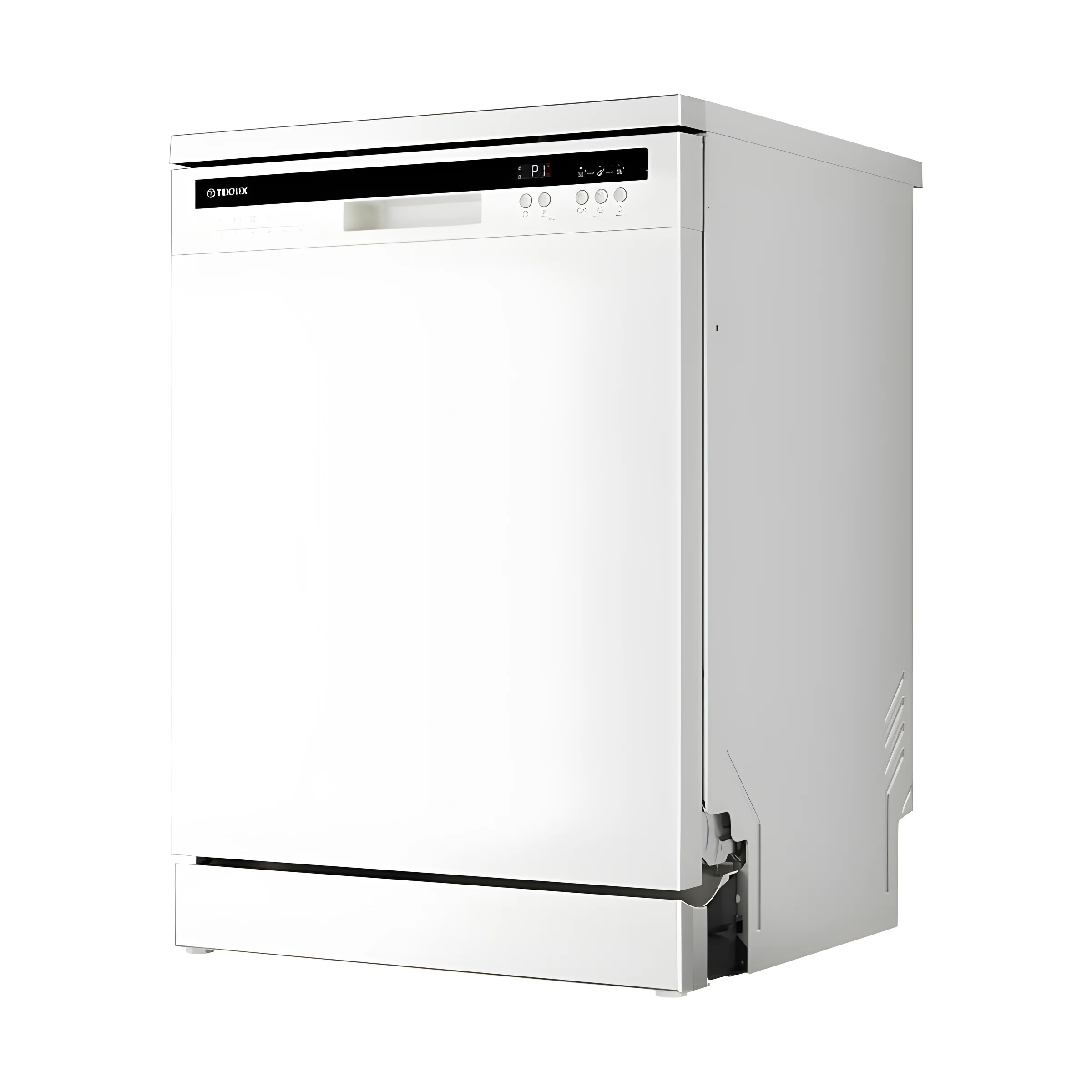 Teknix TX3FD618W - White Full Size Dishwasher - 15 Place Settings - C Energy - Image 2