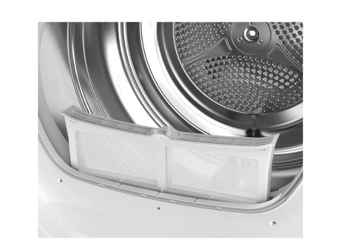 Hoover BATD H7A1TCER-80 - Anthracite & Chrome 7KG Integrated Heat Pump Tumble Dryer - WiFi Connected - A+ Energy Rating - Image 4