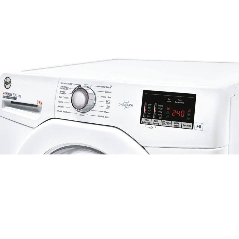 Hoover H3W 592DE - White Freestanding 9KG Washing Machine - 1500 RPM - D energy - Image 3