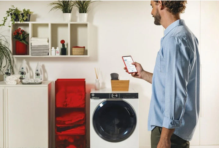 Hoover H7W 412MBC-80 - White Freestanding 12KG Washing Machine - 1400 RPM - A energy - Image 3