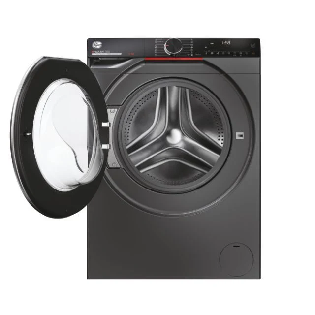 Hoover H7W412MBCR - Graphite Freestanding 12KG Washing Machine - 1400 RPM - A energy - Image 2