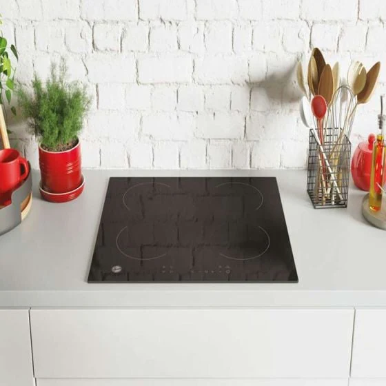 Hoover HI642CWIFITT - Black Glass Induction Hob - 4 Zones - Touch Control - A Energy - Image 2