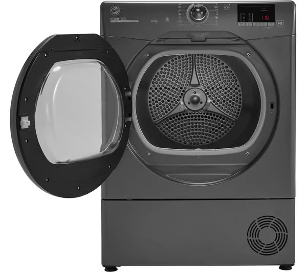 Hoover HLE C10DRGR - Graphite 10KG Condenser Tumble Dryer - B energy - Image 2
