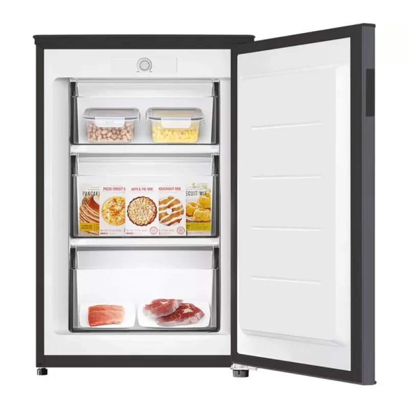 Hoover HOUQS 58ESK - Silver Undercounter Manual Defrost Freezer - E energy - Image 2