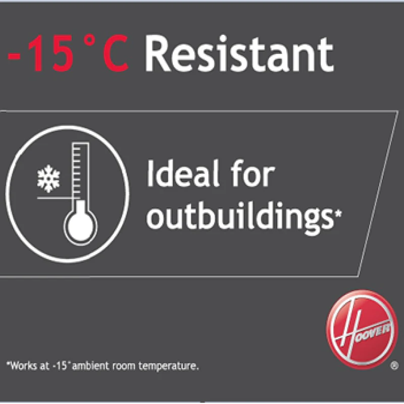 Hoover HOUQS 58ESK - Silver Undercounter Manual Defrost Freezer - E energy - Image 3