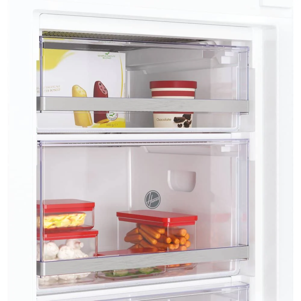 Hoover HOUS518EWK - White 204L Integrated In Column Freezer - Manual Defrost - E energy - Image 3