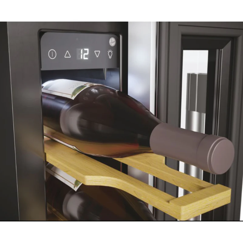 Hoover HWCB 15 UK/1 - Black 7 Bottle Capacity Wine Cooler - G energy - Image 4