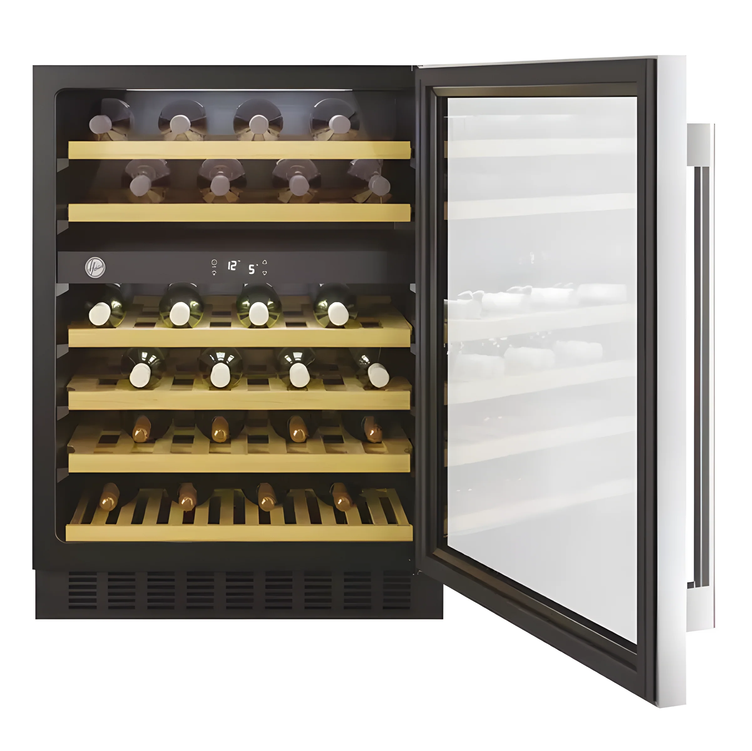 Hoover HWCB 60 UK/N - 46 Bottle Capacity Wine Cooler - G energy - Image 2