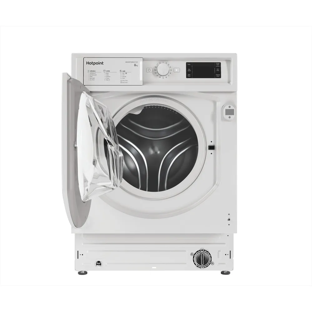 Hotpoint BI WMHG 81485 UK - Integrated 8KG Washing Machine - 1400 RPM - B energy - Image 3