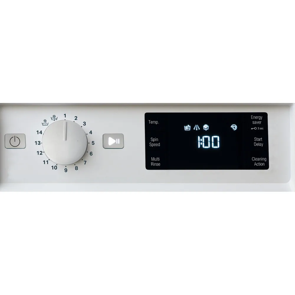 Hotpoint BI WMHG 81485 UK - Integrated 8KG Washing Machine - 1400 RPM - B energy - Image 9