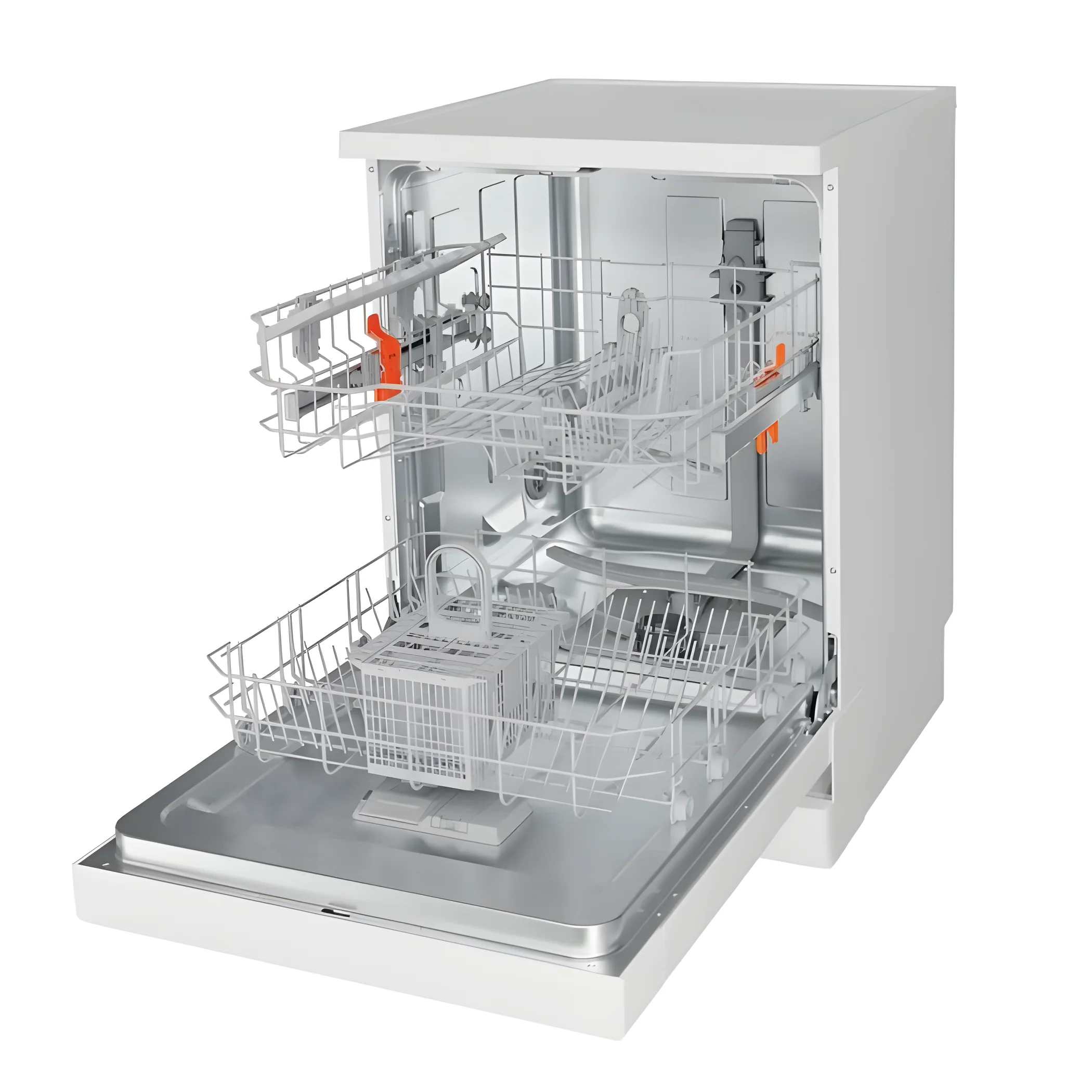 Hotpoint H2F HL626 UK - White Freestanding Dishwasher - E energy - Image 3