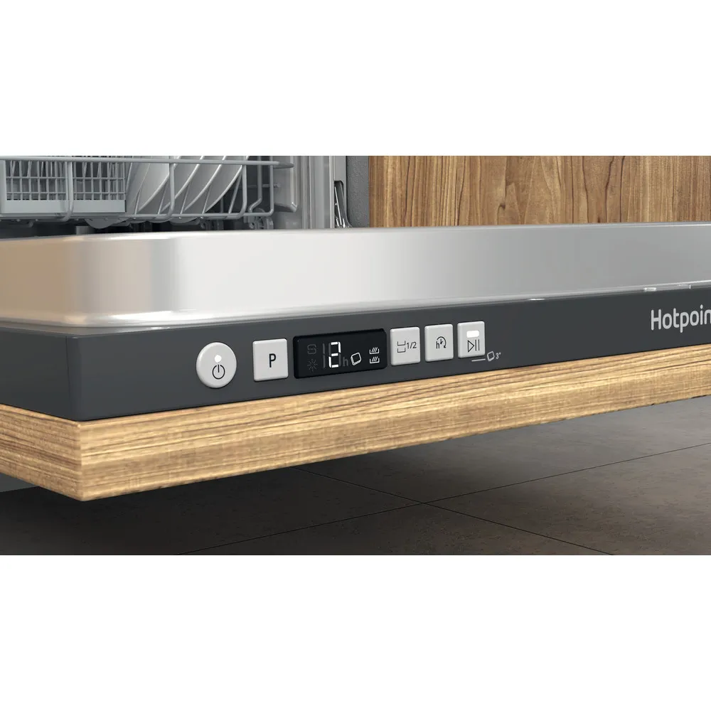 Hotpoint H2I HD526 UK - Silver Integrated Dishwasher - E energy - Image 3