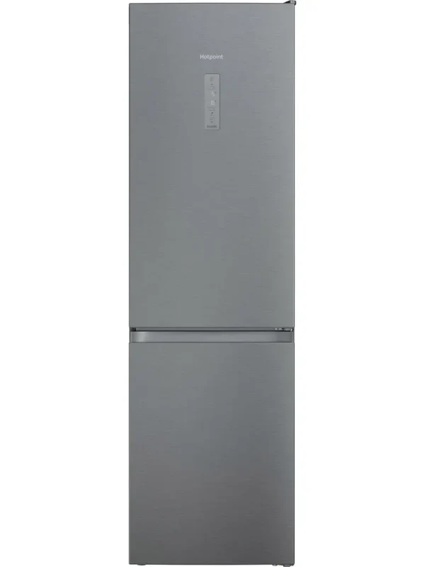 Hotpoint H7X 93T SX M - Stainless steel Freestanding Frost Free Fridge Freezer - D energy