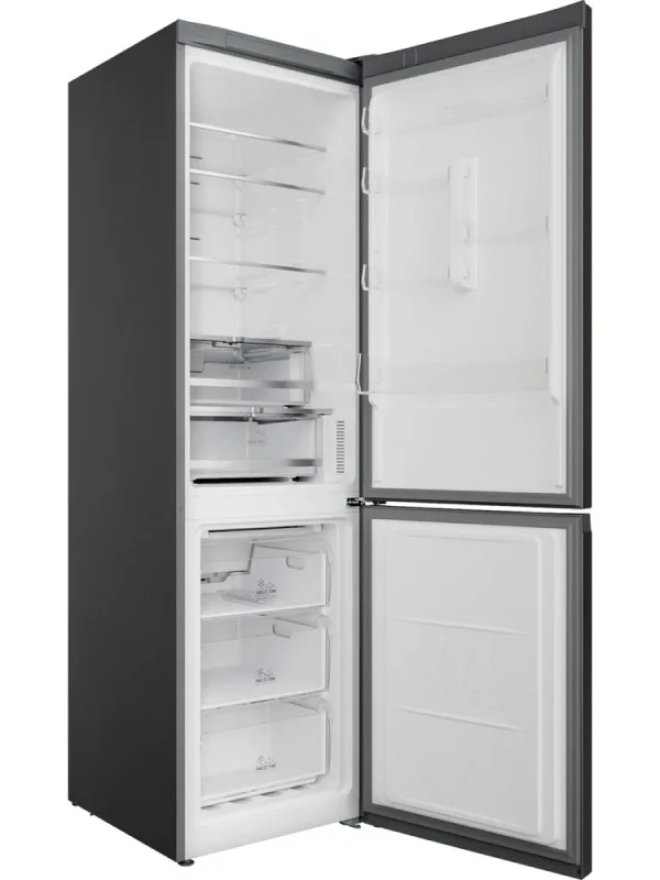 Hotpoint H7X 93T SX M - Stainless steel Freestanding Frost Free Fridge Freezer - D energy - Image 3