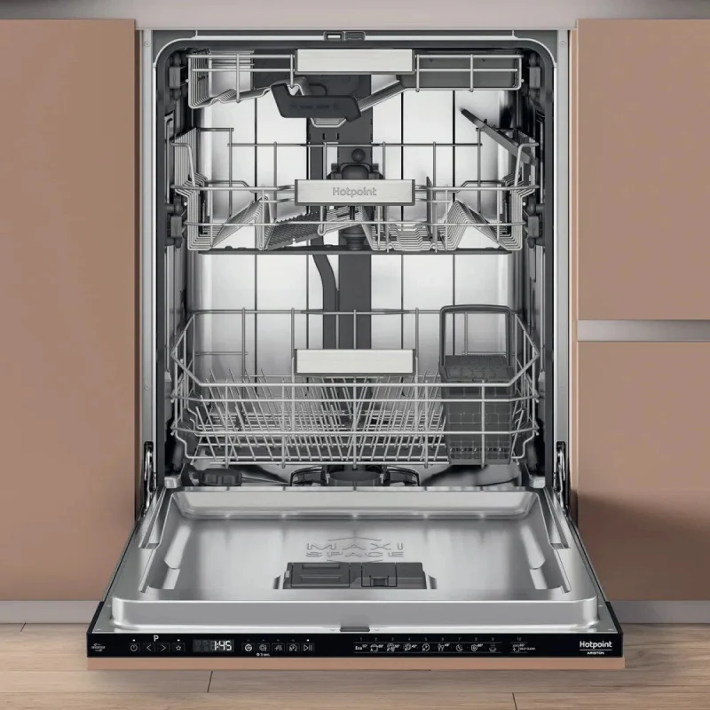 Hotpoint H8I HP42 L UK - Black Integrated Dishwasher - C energy - Image 2
