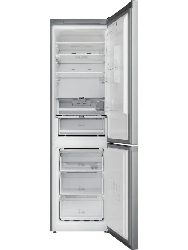Hotpoint H9X 94T SX 2 - Stainless steel Freestanding Frost Free Fridge Freezer - C energy - Image 2
