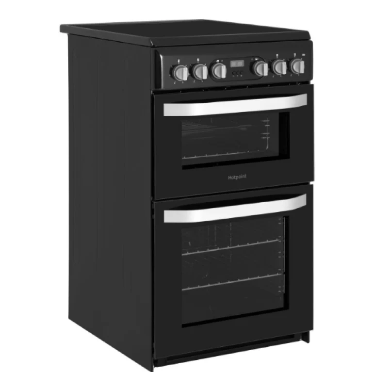 Hotpoint HD5V93CCB/UK - Black 4 Zone Electric Cooker - Catalytic cleaning - A energy - Image 3
