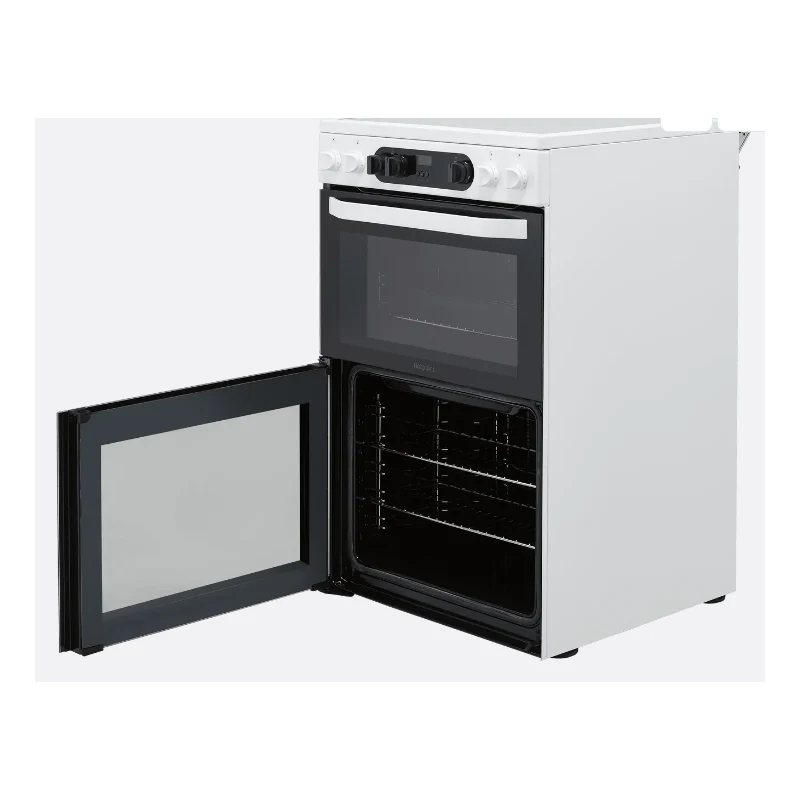 Hotpoint HDM67V9CMW/U - White 4 Zone Electric Cooker - A/A energy - Image 2