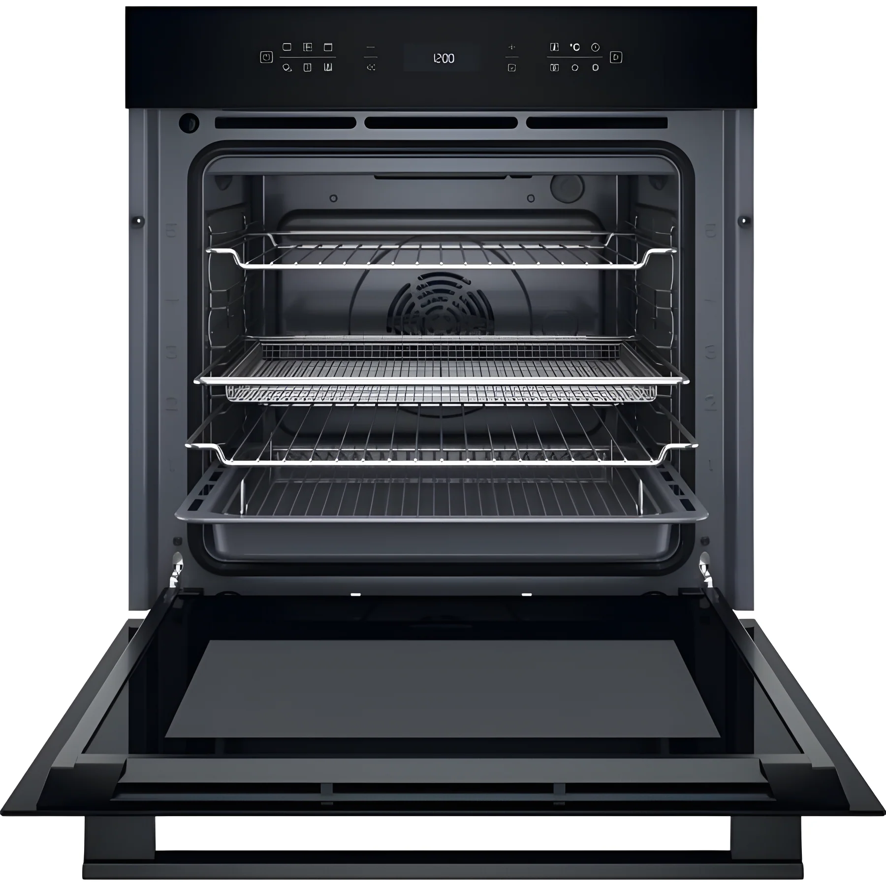 Hotpoint HOI68CT0SBUK - Black Built-In Single Oven - 73L - A+ Energy - Image 2