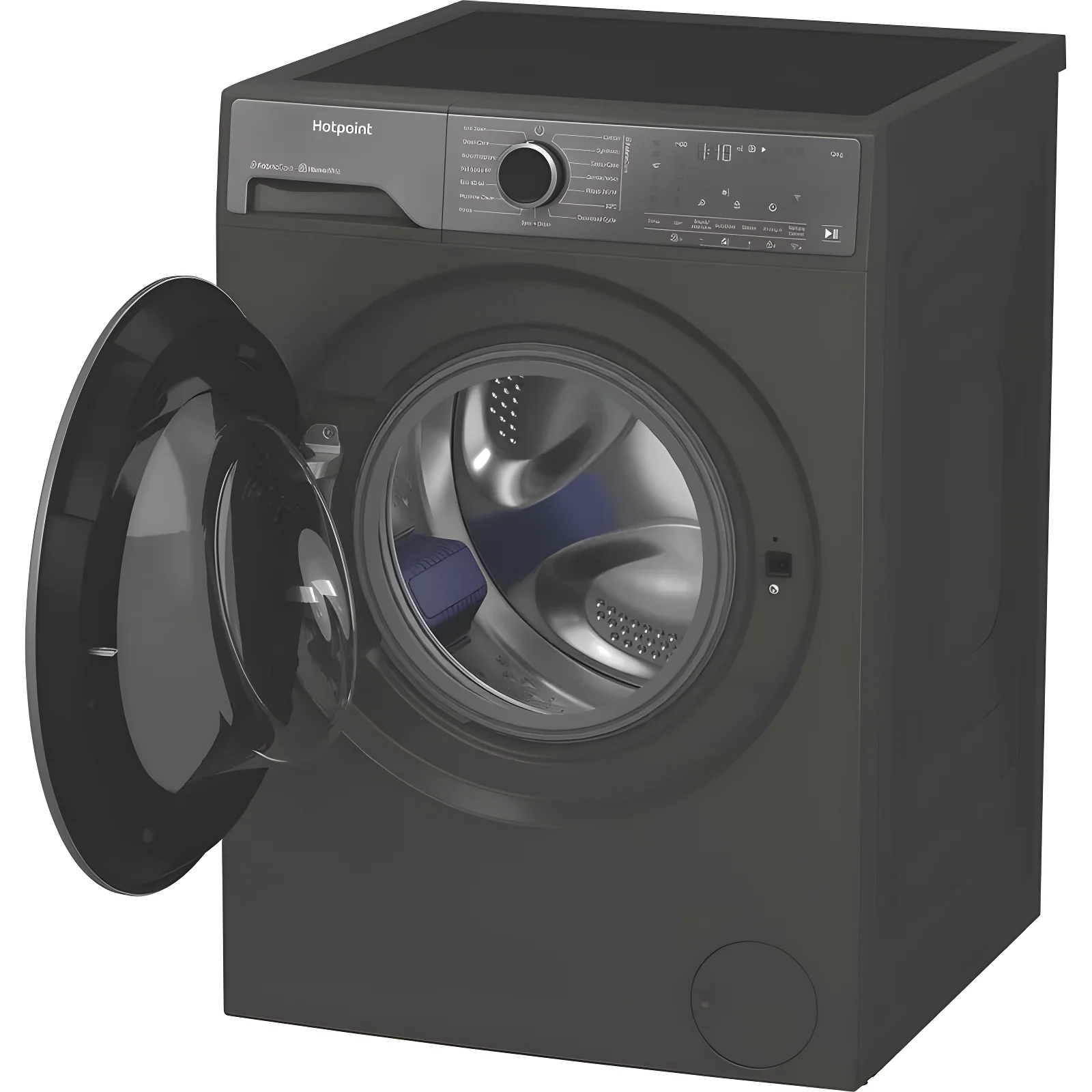 Hotpoint HP 124GA CARE UK - Grey 12KG Washing Machine - A Energy - Image 3