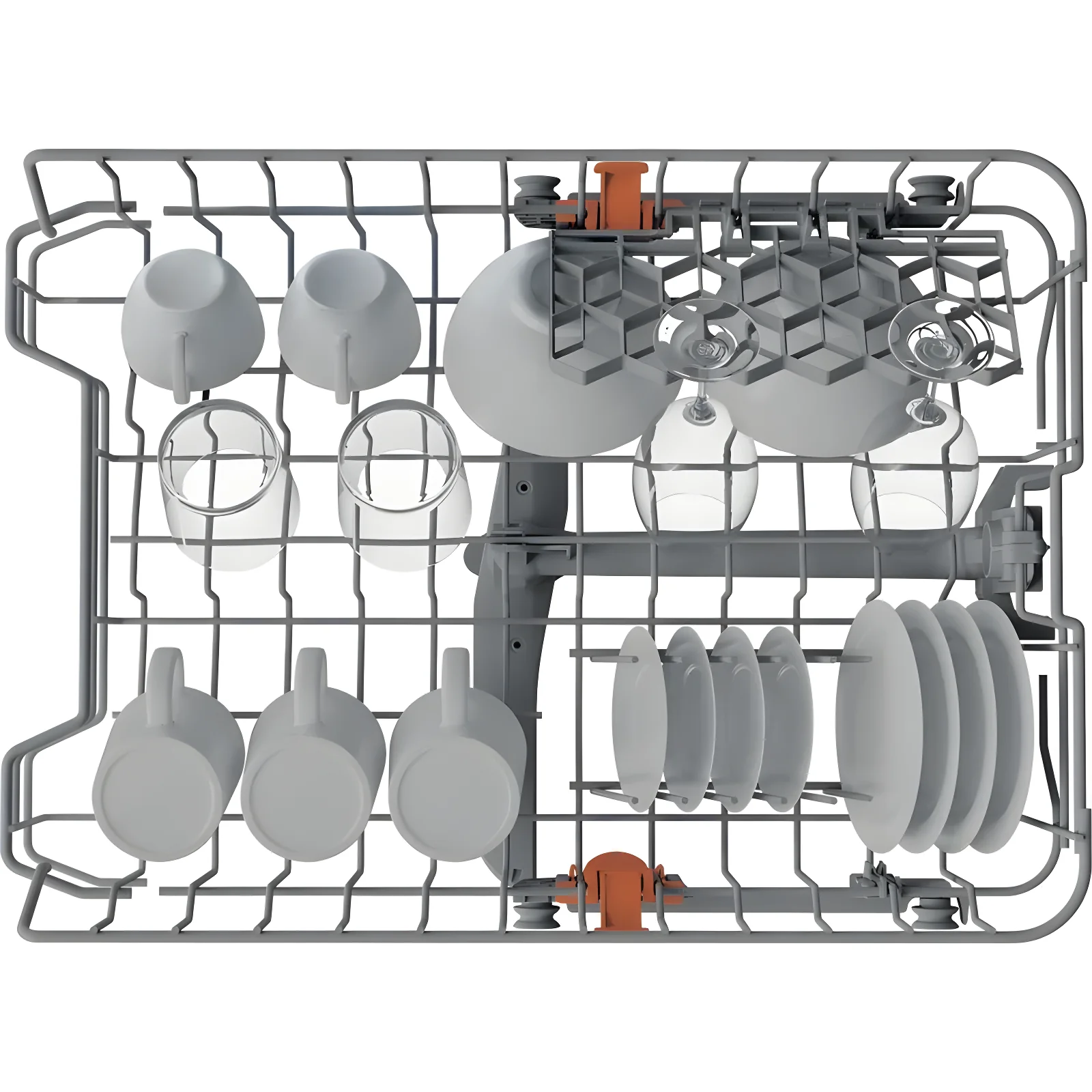 Hotpoint HP2FD10CS90BUK - Black Freestanding Slimline Dishwasher - 10 Place Settings - D Energy - Image 5