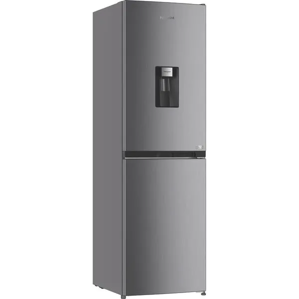 Hotpoint HPKF 3241W XP4UK - Brushed Steel Fridge Freezer 50/50- Garage Safe - 162L Fridge / 82L Freezer - E Energy - Image 2