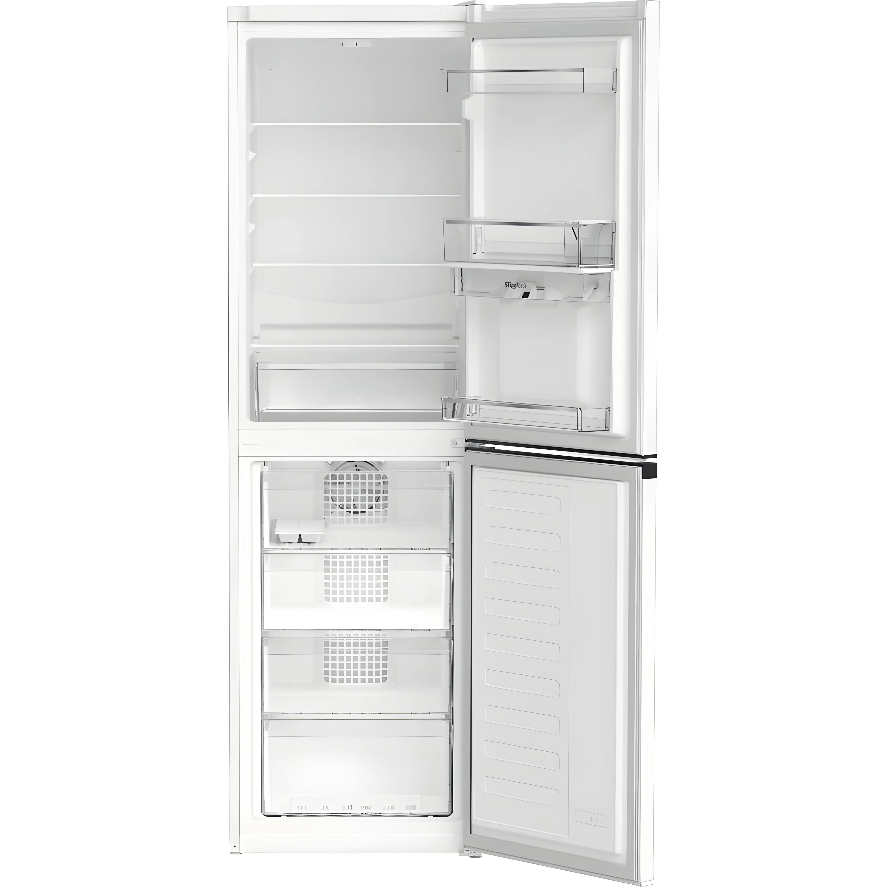 Hotpoint HPKH 1261W XBR4UK - Dark Grey 50/50 Fridge Freezer - 268L Total Capacity - E energy rating - Image 3