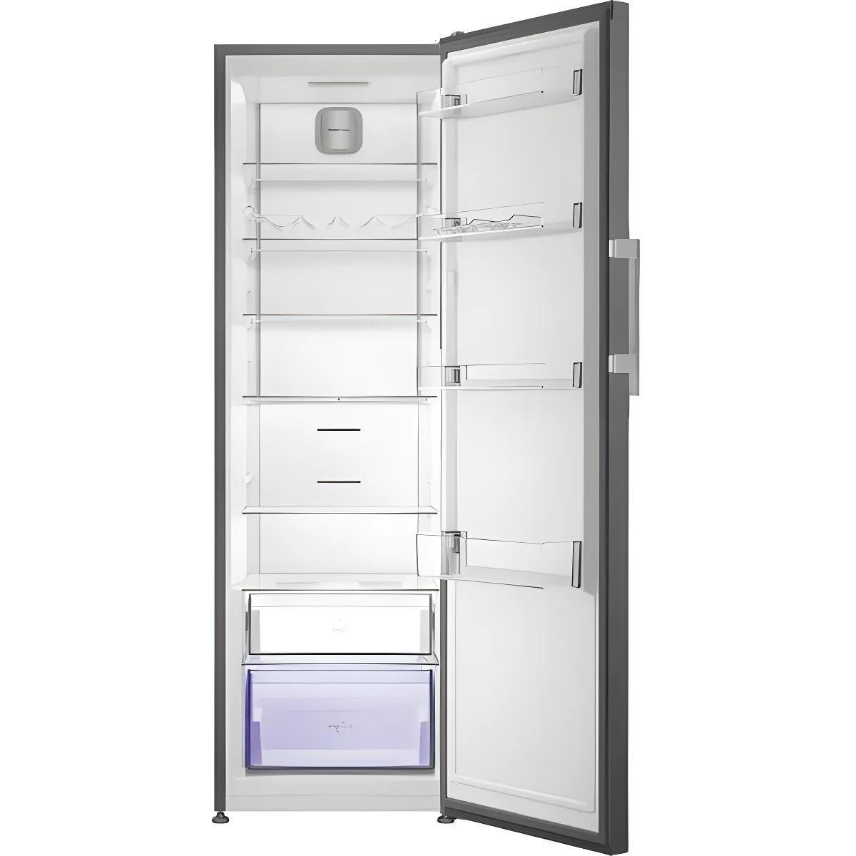 Hotpoint HPMLF 6442 XBR4UK - Dark Inox Frost Free Tall Larder Fridge - 365L - E Energy - Image 3