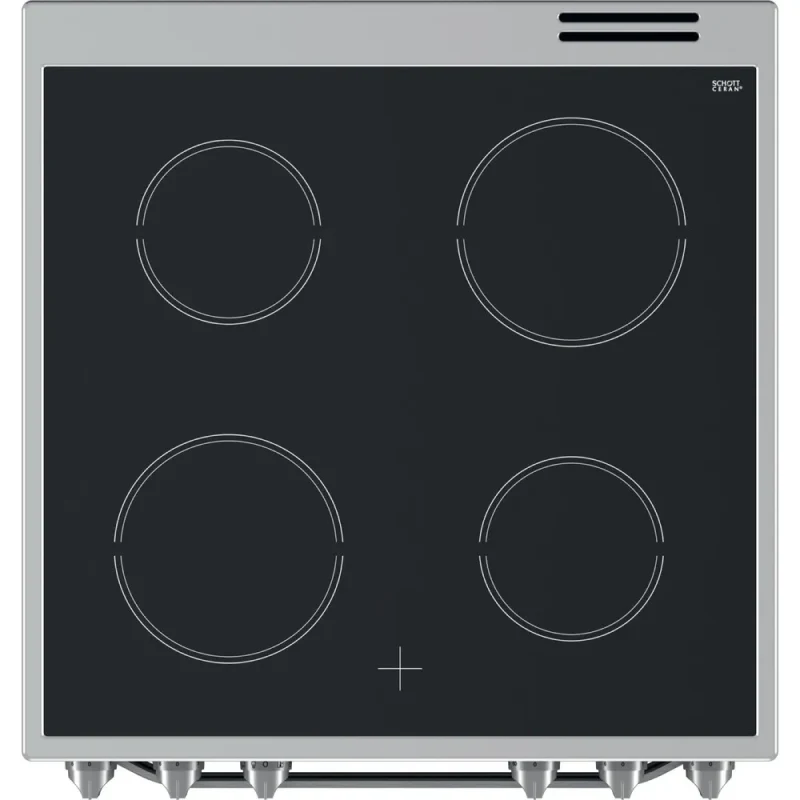 Hotpoint HS67V5KHX/UK - Silver 4 Zone Electric Cooker - Hydrolytic cleaning - A energy - Image 2