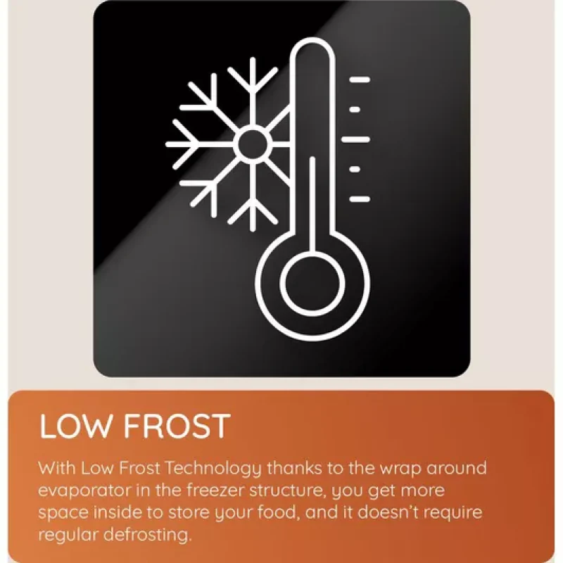 Hotpoint HSZ 18012 UK - White Integrated Low Frost Fridge - E energy - Image 4
