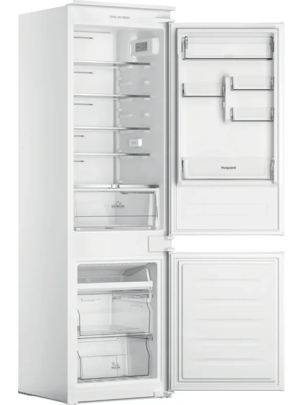 Hotpoint HTC18 T112 UK - White Integrated 70/30 Frost Free Fridge Freezer - E energy - Image 2