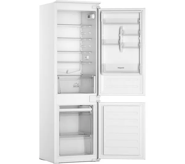 Hotpoint HTC18D011A1 - White 70/30 Built In Static Fridge Freezer - 273L Capacity - E Energy Rating - Image 3