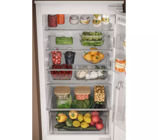 Hotpoint HTC18D011A1 - White 70/30 Built In Static Fridge Freezer - 273L Capacity - E Energy Rating - Image 6