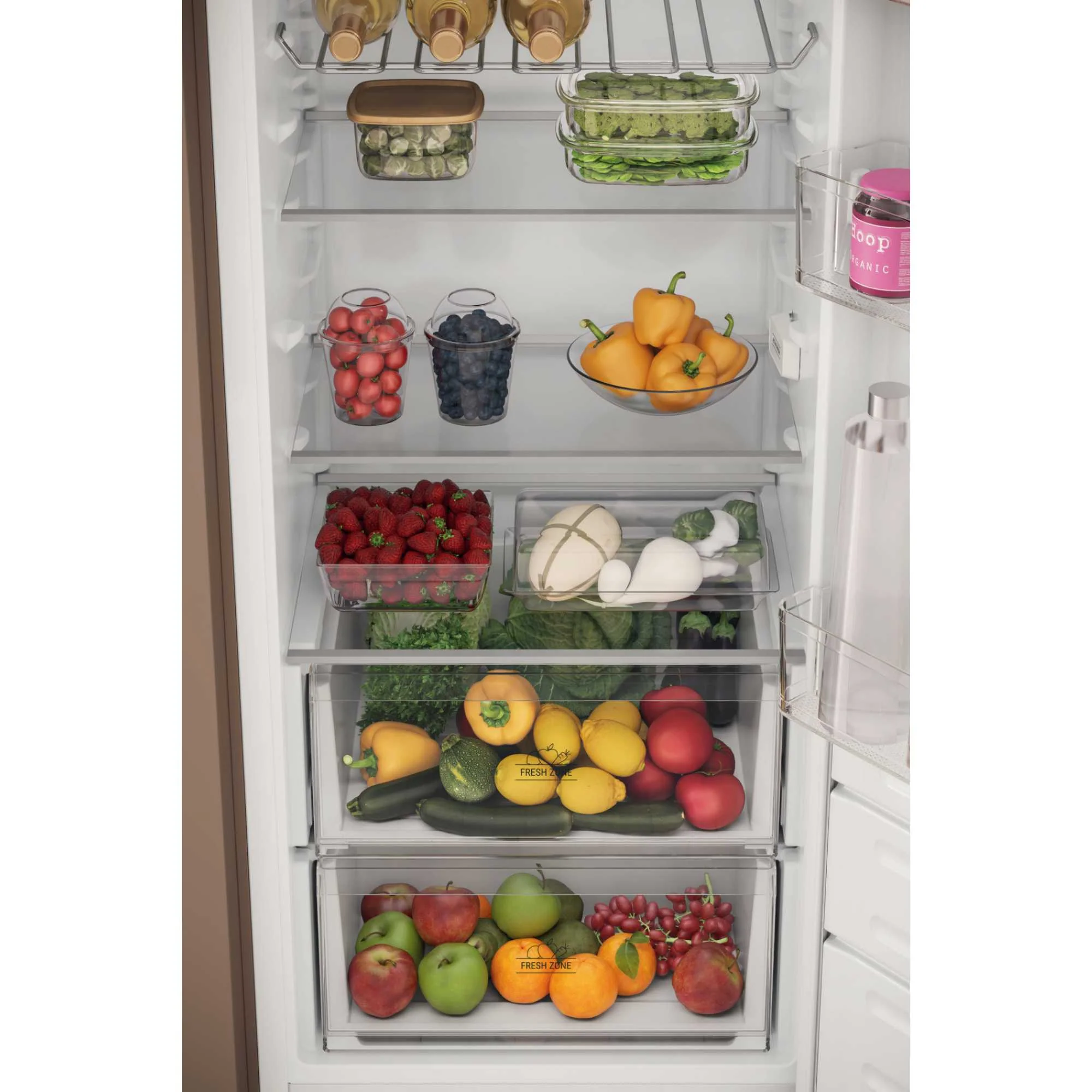 Hotpoint HTSD184011A1 - White 262L - Sliding Hinge Built-In Fridge with ice box - Low Frost - E energy - Image 3
